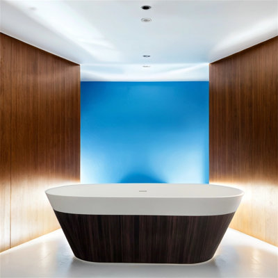 Baignoire à surface solide