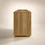 Meuble télé contemporain pour téléviseur de 70 po ou moins, chêne