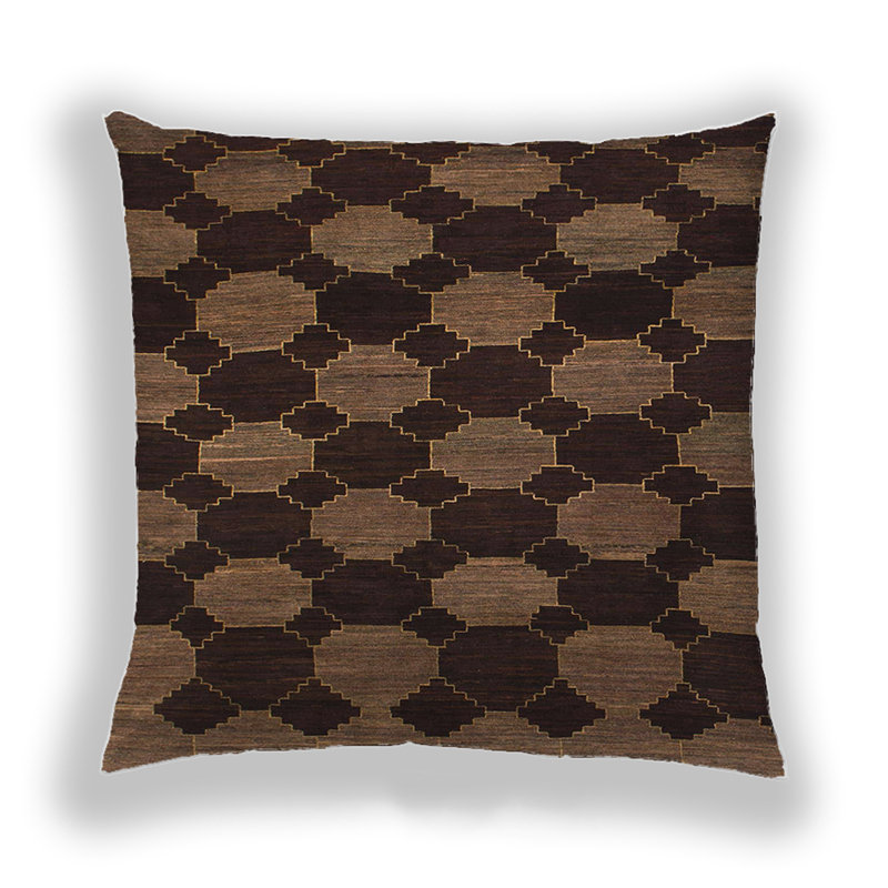 Coussin Abstract 1439, Microsuède