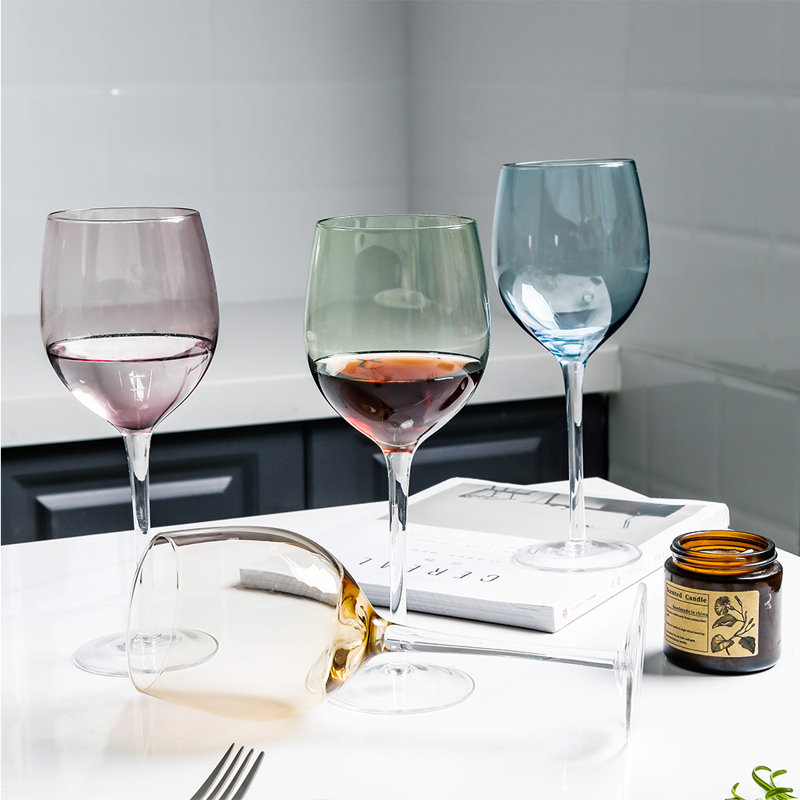 Balchand 15.72oz. Handmade Wine Glass Set