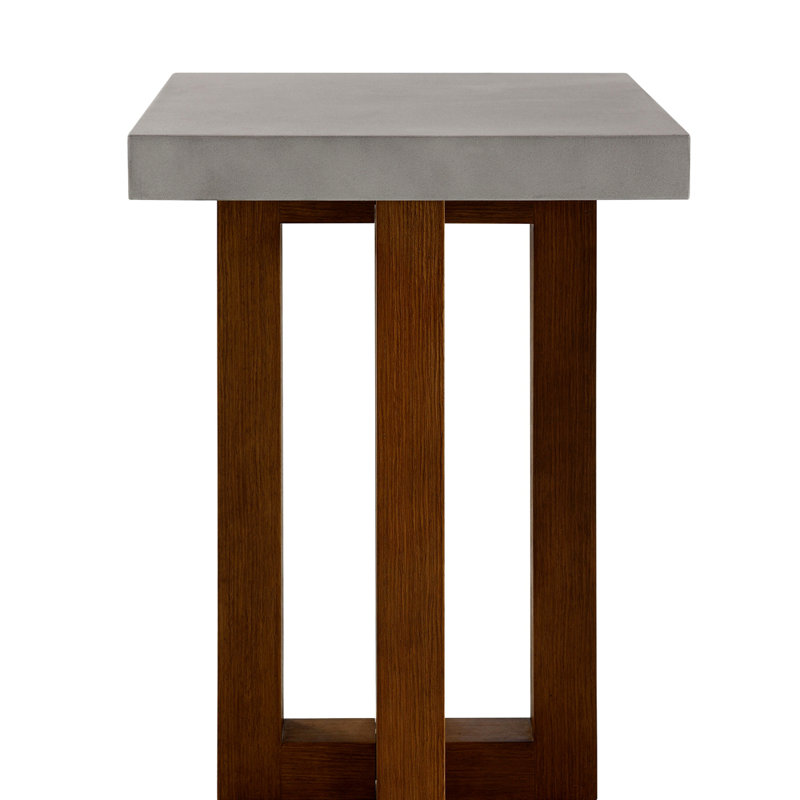 Table de bout en faux keven