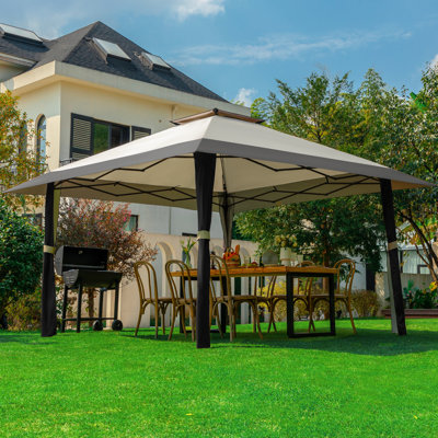 13 Ft. W x 13 Ft. D Steel Pop-Up Canopy