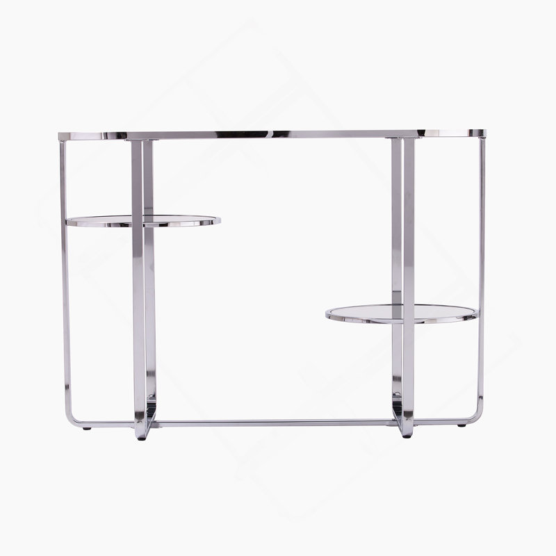 Console à miroir Maxina avec rangement