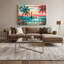 "Nautical Florida Keys", art mural sur toile brune-739965112