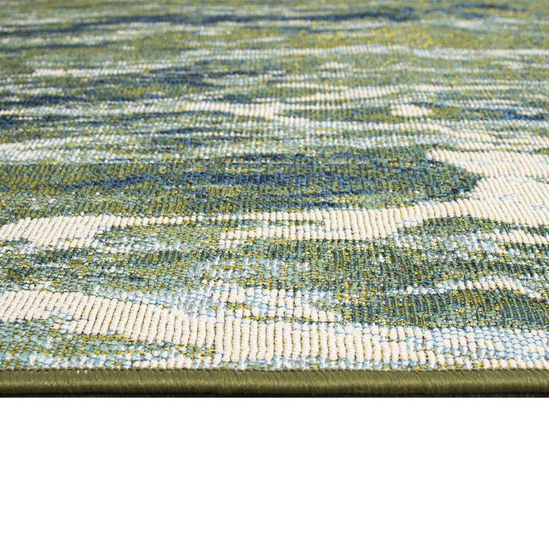 Harrelson Caribe Indoor/Outdoor Mat, Rectangle 2 pi x 2 pi 10 po