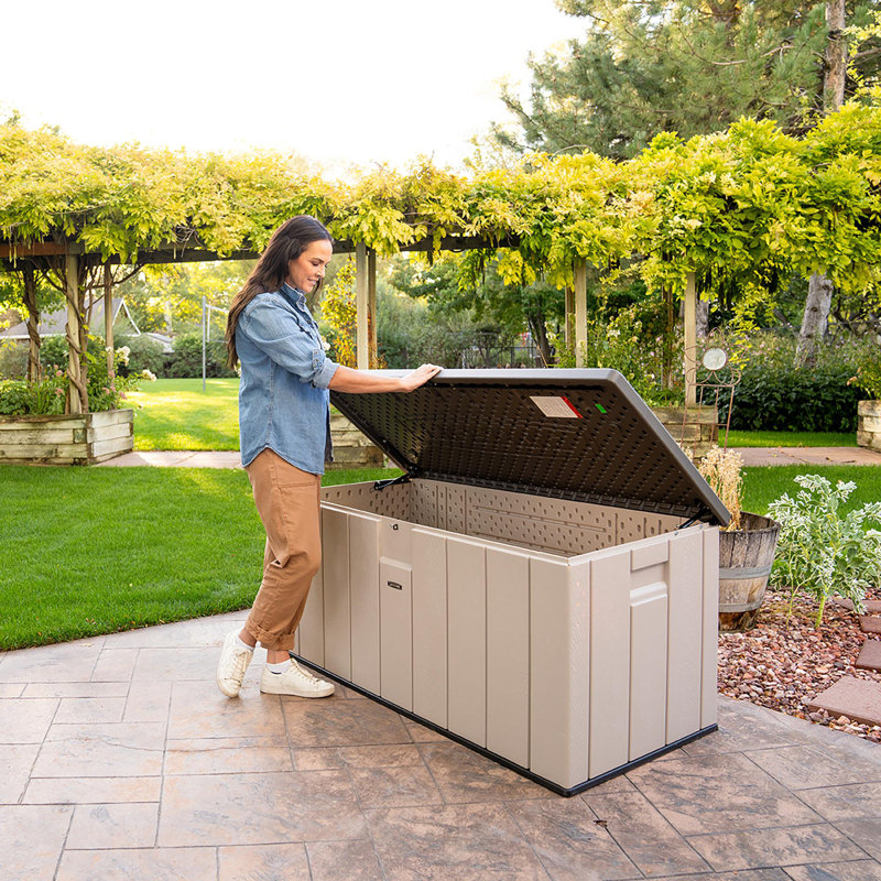 Lifetime 150 Gallon Outdoor Storage Deck Box