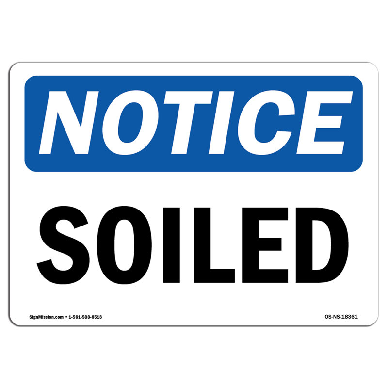 Soiled Decal 5" X 3.5"