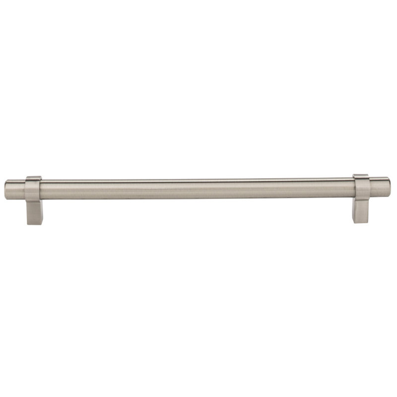 Key Grande Bar Pull, Satin Nickel, 8 13/16"