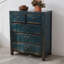 Armoire de rangement rétro patinée