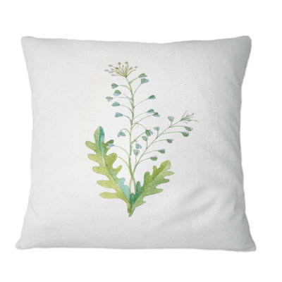 Floral Throw Pillow