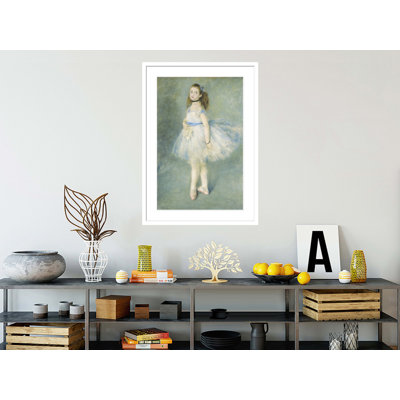 «The Dancer» par Pierre-Auguste Renoir, impression giclée encadrée