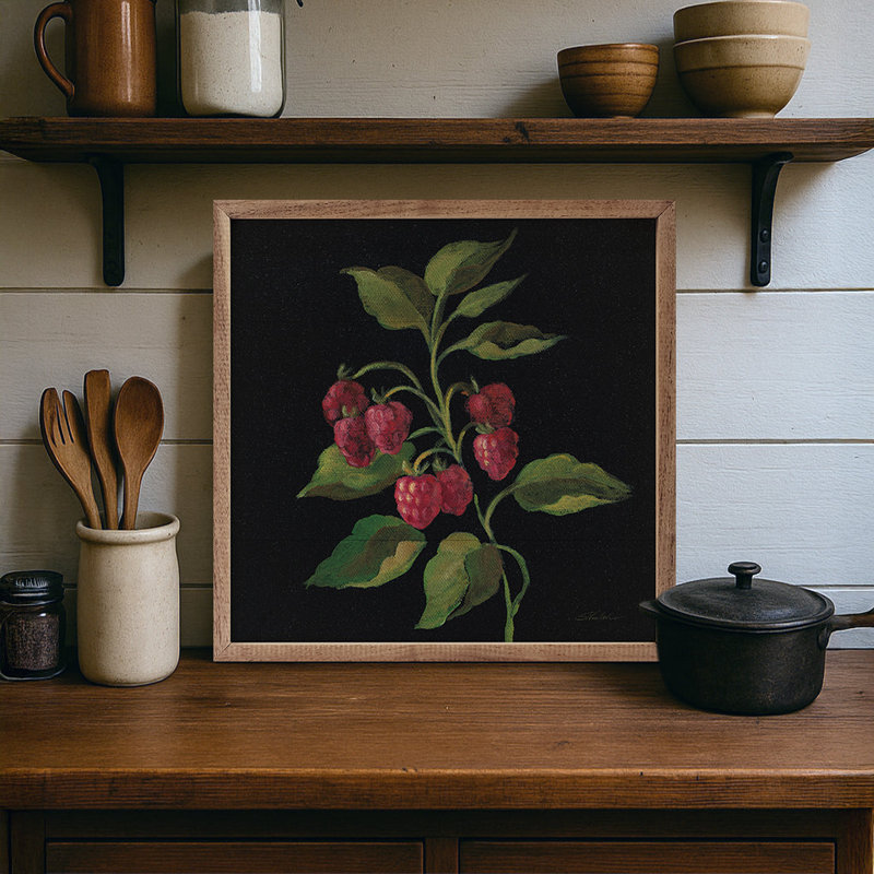 Framboise par Silvia Vassileva, H 4 po x l 4 po