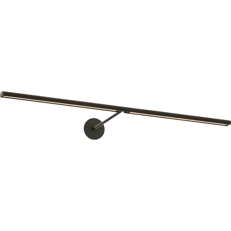 Plural Dome Picture Light, Bronze, 0.5" H x 30" W x 8.9" D, 20.8
