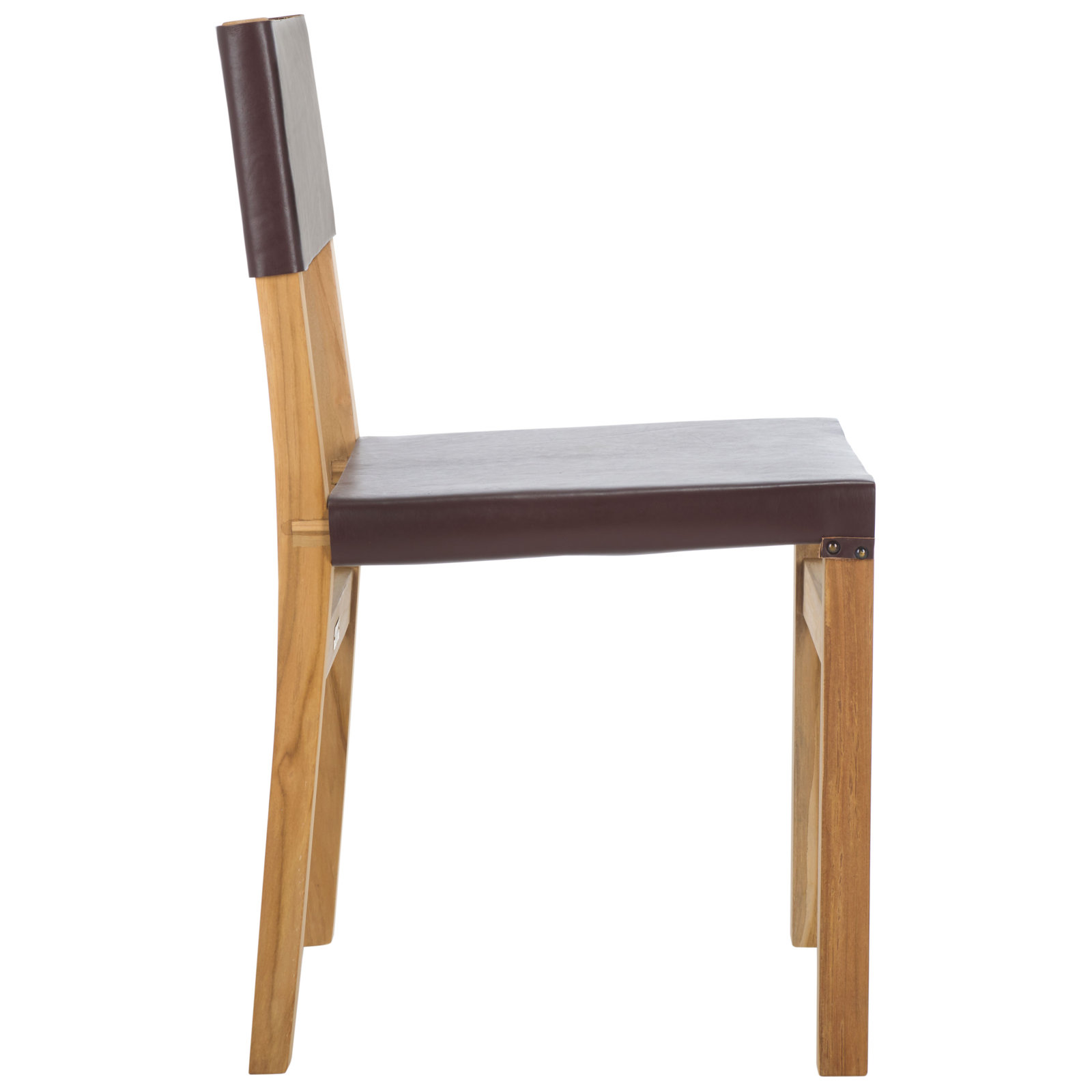 Canele Teak Dining Chair, Black