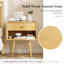 Table de chevet avec tiroir Mid-Century-1725763274