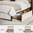 Antioch Upholstered Bed Frame with 2 Storage Drawers, Modern Platform Bed with Charging Station & LED Light, No Spring Box Needed-2138354207-2143374593