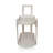 Wood 2-Tier Rolling Storage Cart