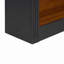 Bibliothèque en bois Russell avec 4 tablettes ouvertes Russell-129508846