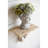 Greek Style Cement Head Planter - Indoor Outdoor Home Garden Decor, D6" X 9"