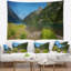 Tapisserie de mode paysage mountain green-28488723