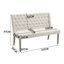 Coshatt Linen Upholstered Bench