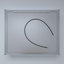 36 po L 30 po H Pharmacie rectangulaire en aluminium argenté encastré / à fixation en surface avec miroir DEL et horloge-778816567
