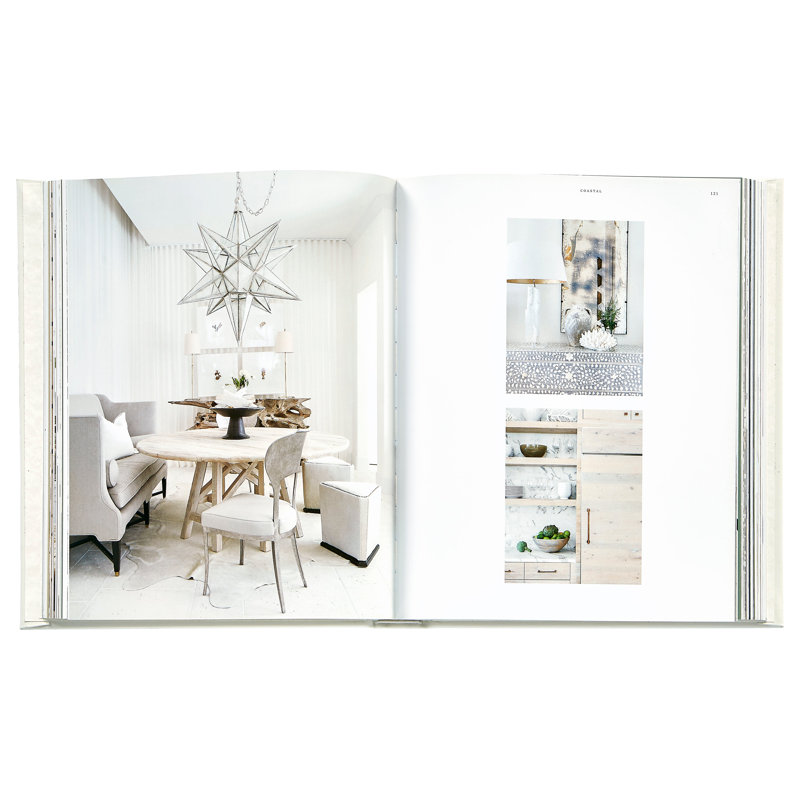 Graphic Image The New Southern Style: The Interiors Of A Lifestyle And Design Movement Coffee Book Table, Leather, Ivory