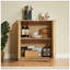 Armoire-buffet élégante à conception courbée avec rangement réglable pour espaces de vie modernes