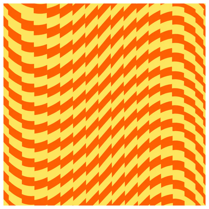 Rideaux de fenêtre en zigzag jaune, voilage et voilage à chevrons - 1 panneau, 50" x 92" - 1 Panel, Blockout