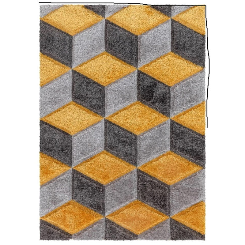 Shag Area Rug, Rectangle 80 x 150 cm