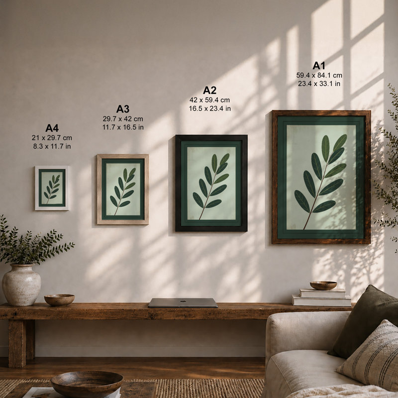 Delicate Study Botanical - Print, Unframed, A3 - 42.0 x 29.7 cm