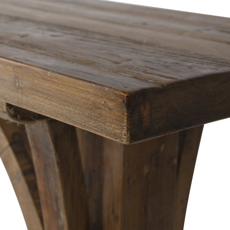 Console en bois massif Cayce