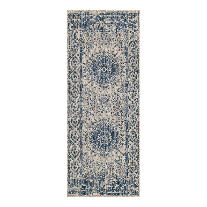 Ornate Lamotte Indoor/Outdoor Area Rug, Runner 2' x 5'3"