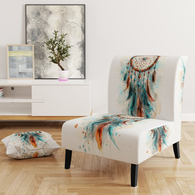 Fauteuil rembourré Boho Feather - Dreamcatcher Dust