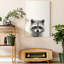 Reproduction d’art sur toile tendue « animal mug II »-76959214