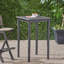 Outdoor Minimalist Square Bar Table, Patio Table-863543903