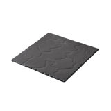 Basalt 6'' Handmade Ceramic Square Bread And Butter Plate