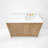 Hannah 42 In. Off Centered Right Basin Vanity Set With White Quartz Vanity Top-118659591