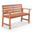 Eutil Solid Wood Outdoor Bench