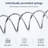 Hybrid Mattress, Individually Pocketed Innerspring, Medium Firm-1296496996-1296496999