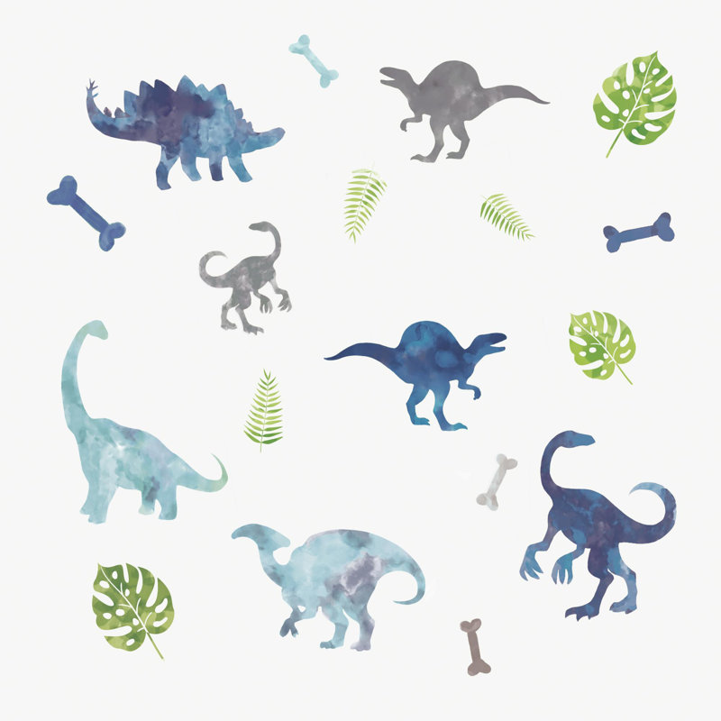 Décalcomanie murale dinosaure