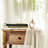 Rod Pocket Linen Texture Semi-Sheer Curtain Panels (Set Of 2)-1913591528-1913818377