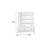 Lasiya 5 Drawer Chest White