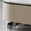 Table basse avec rangement en pierre micro-cristalline