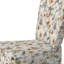 Chaise d'appoint en velours bohémien et éclectique Vintage Florals III