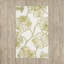 Tapis floral en laine / coton touffeté à la main Coleman - ivoire / vert clair-22212389