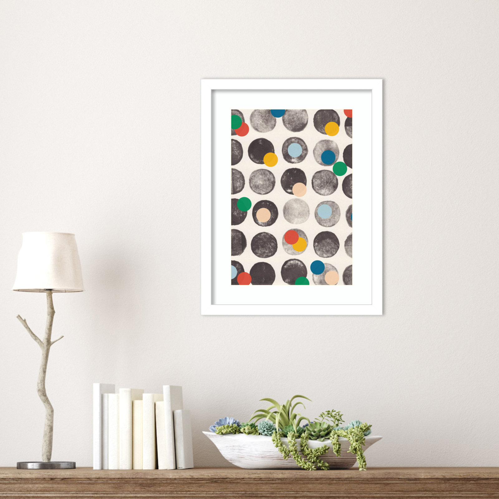 Add More Colors by Alisa Galitsyna, White, 17" H x 13" W x 1" D