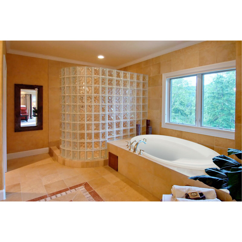Deanna 60'' L Bathtub, Biscuit, Polished Nickel