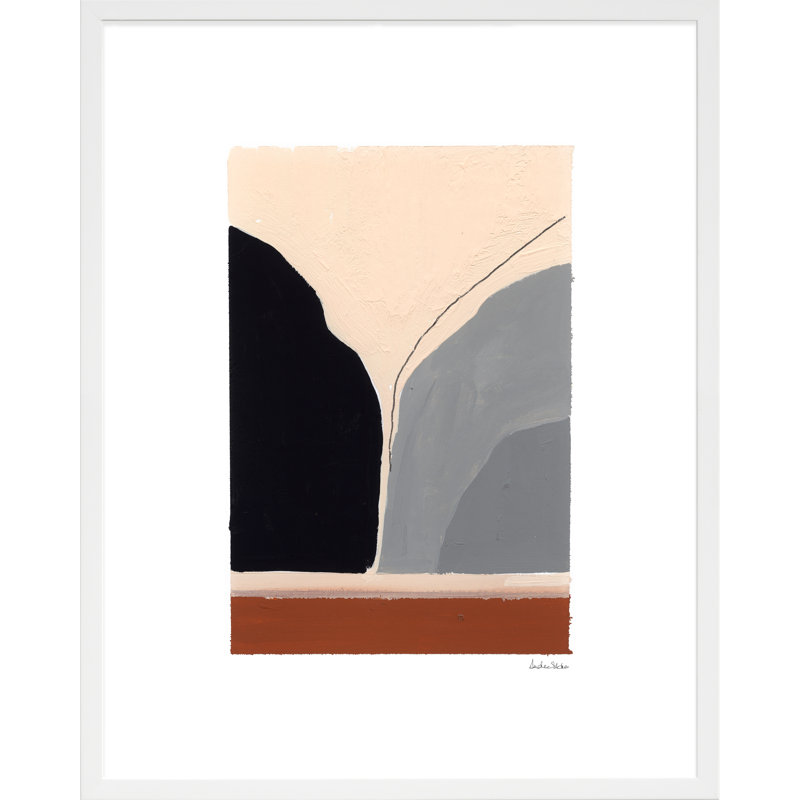 Transcendence 1 Print by Andrea Stokes, White Wood, 25" H x 20" W x 1.25" D