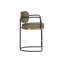 JALEN Upholstered Stool with Metal Frame